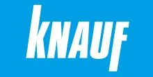 Knauf-Baustoffhandel Logo blau Iphofen